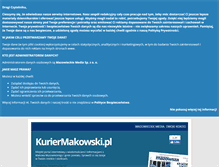 Tablet Screenshot of kuriermakowski.pl